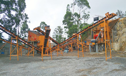 Sri lanka 150TPH granite crusher machine