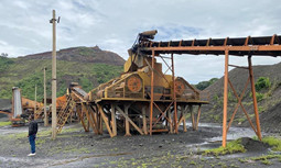 Indonesia 70TPH  Andesite stone crusher plant