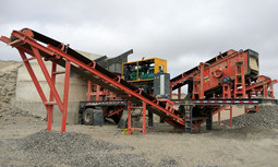 Peru 15TPH small mobile stone crusher