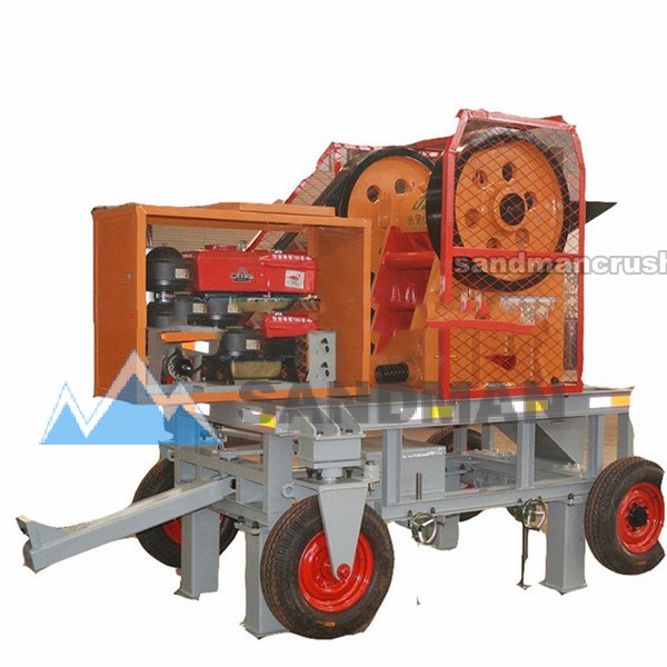 DM2540 small diesel jaw crusher