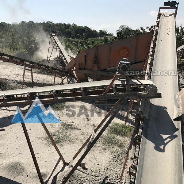 rock crusher conveyor belt