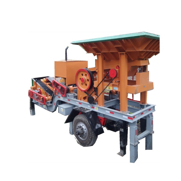 DSH2540 mini mobile jaw crusher