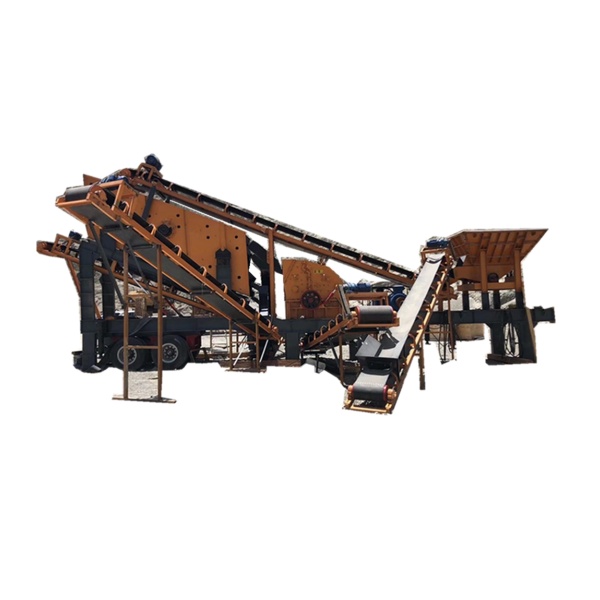 GM4010 mobile stone crusher plant